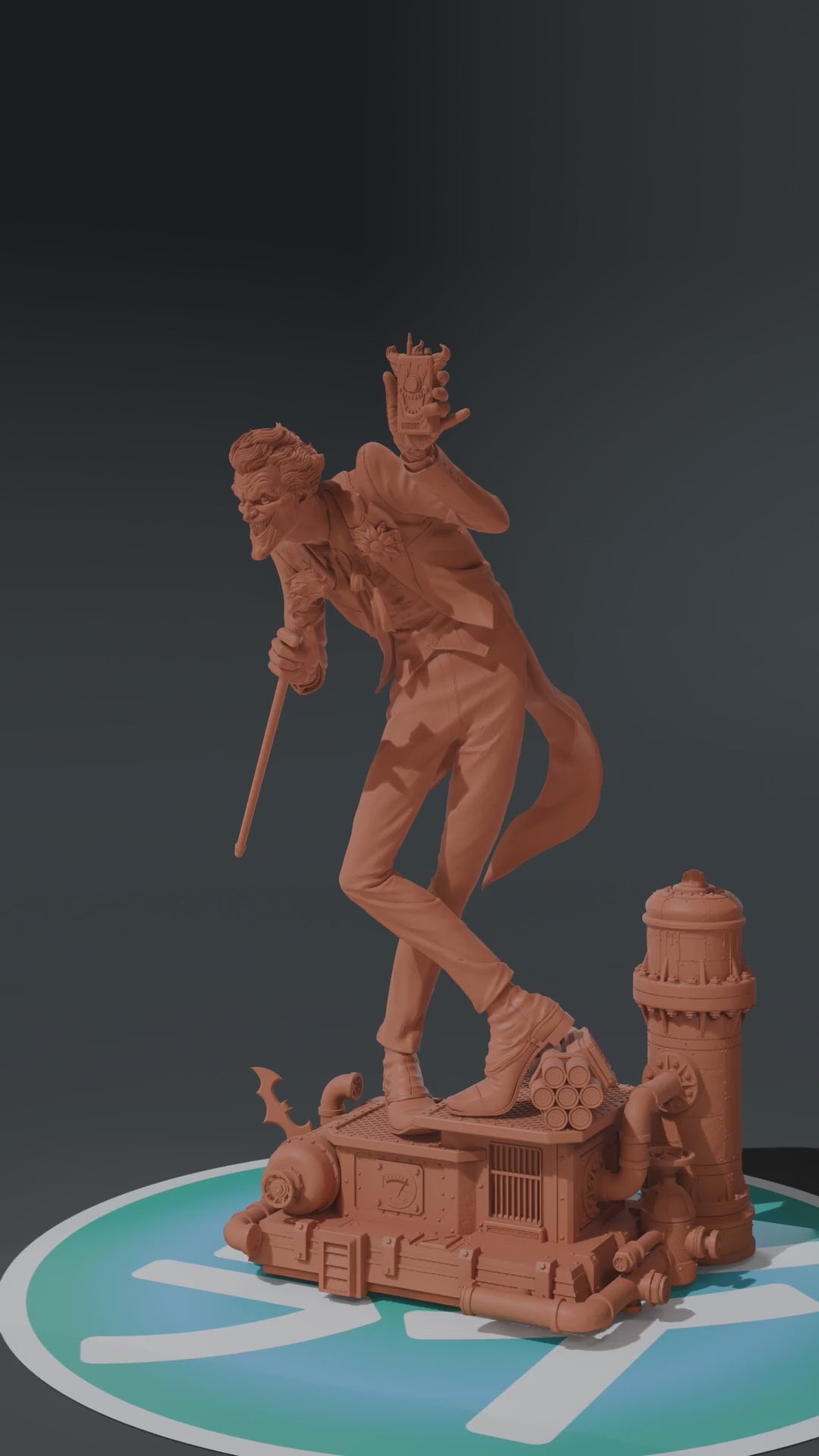 Joker - DC Comics | Custom Statue 3D printed figure