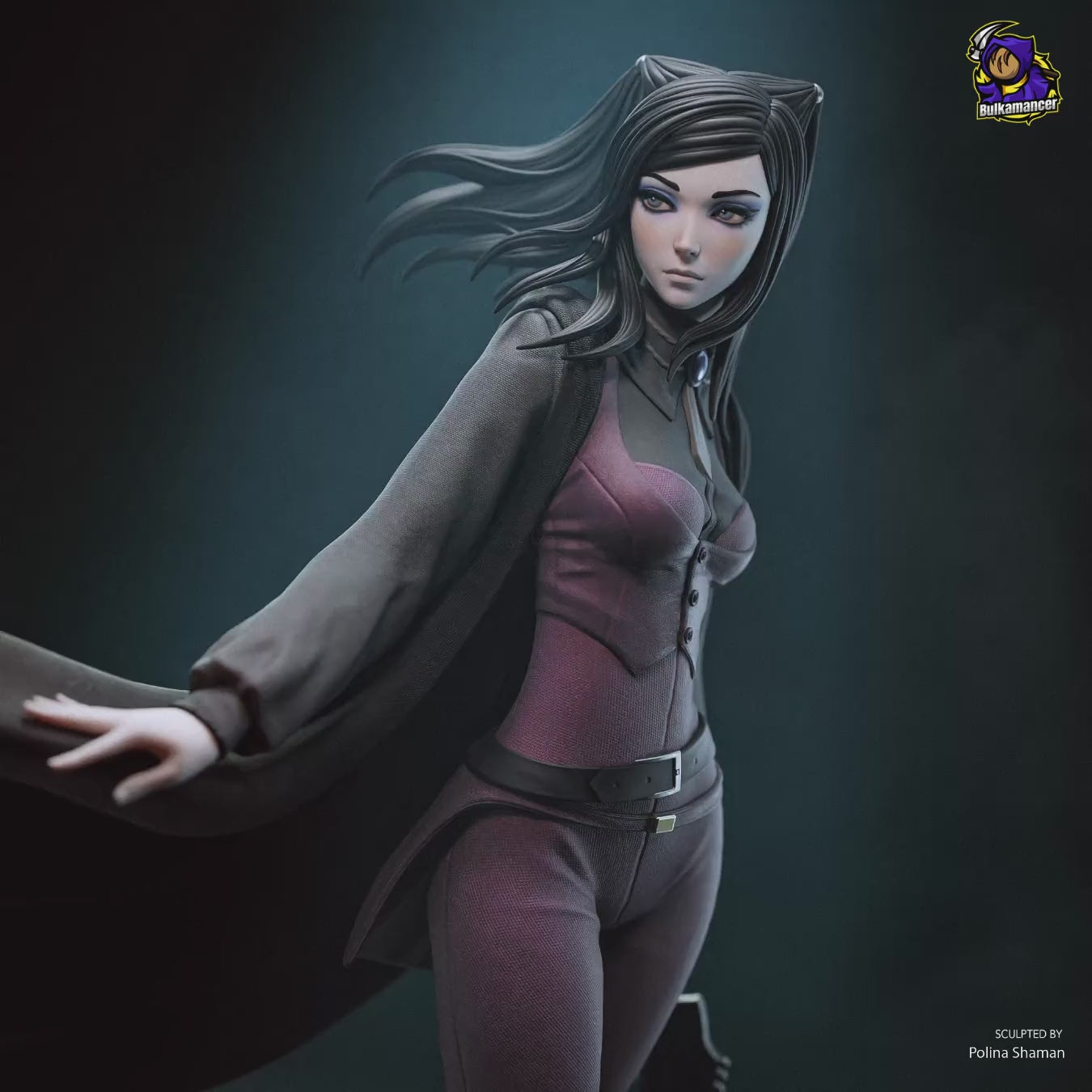 Re-L - Ergo Proxy | Custom Statue 3D printed figure