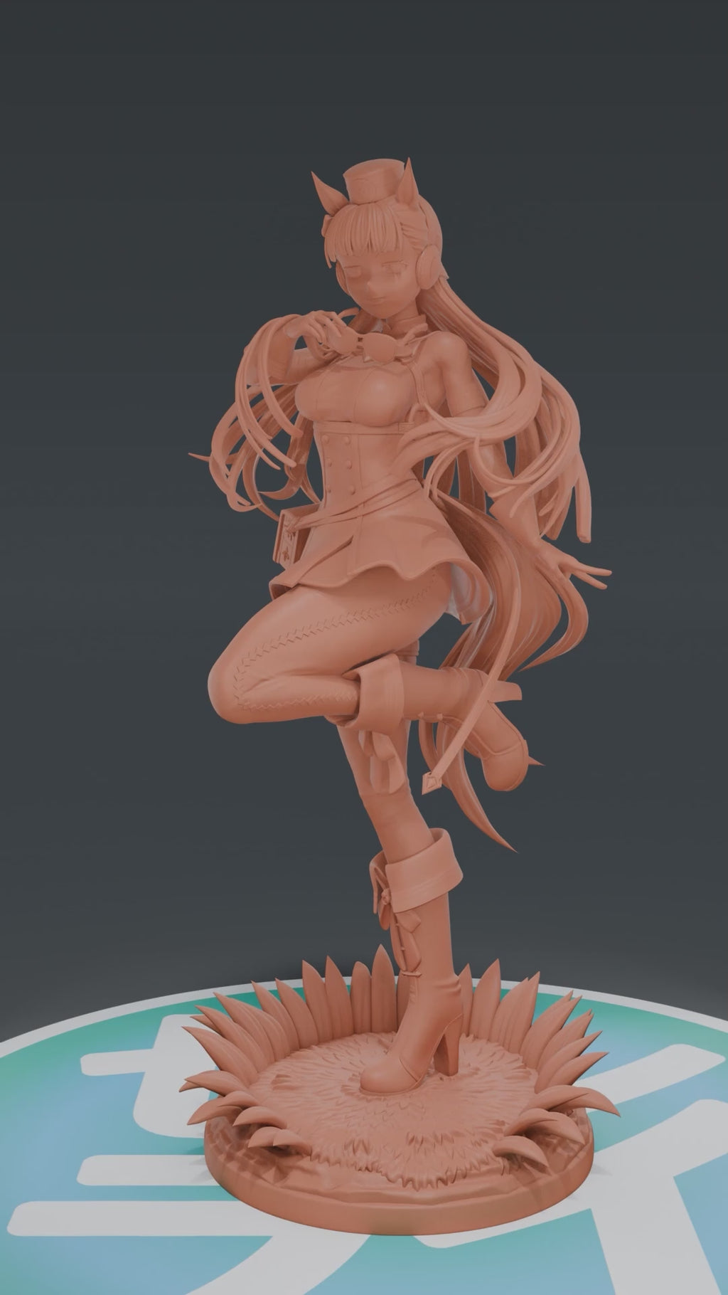 Gold Ship - Uma Musume | Custom Statue 3D printed figure
