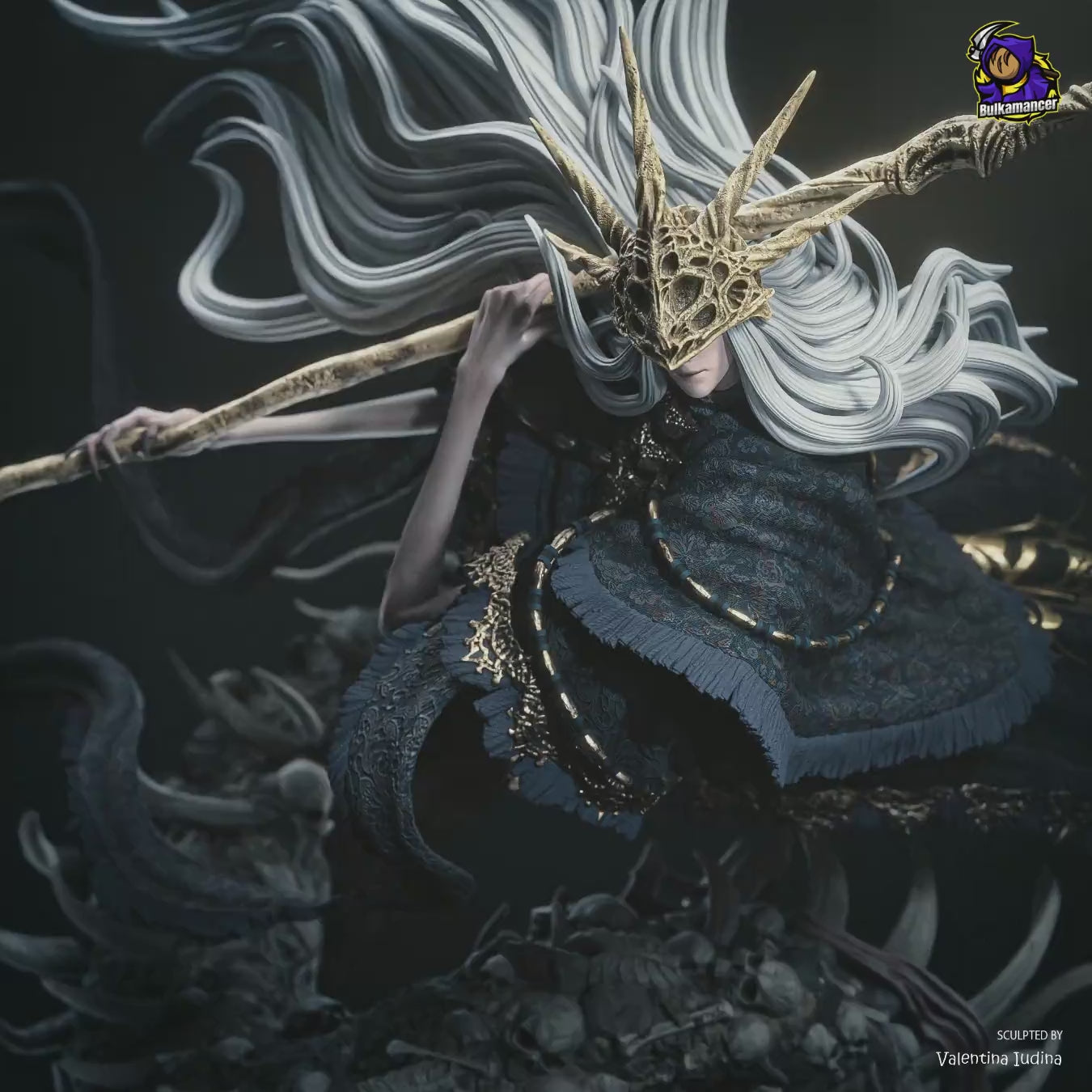 Aldrich - Dark Souls 3 | Custom Statue 3D printed figure