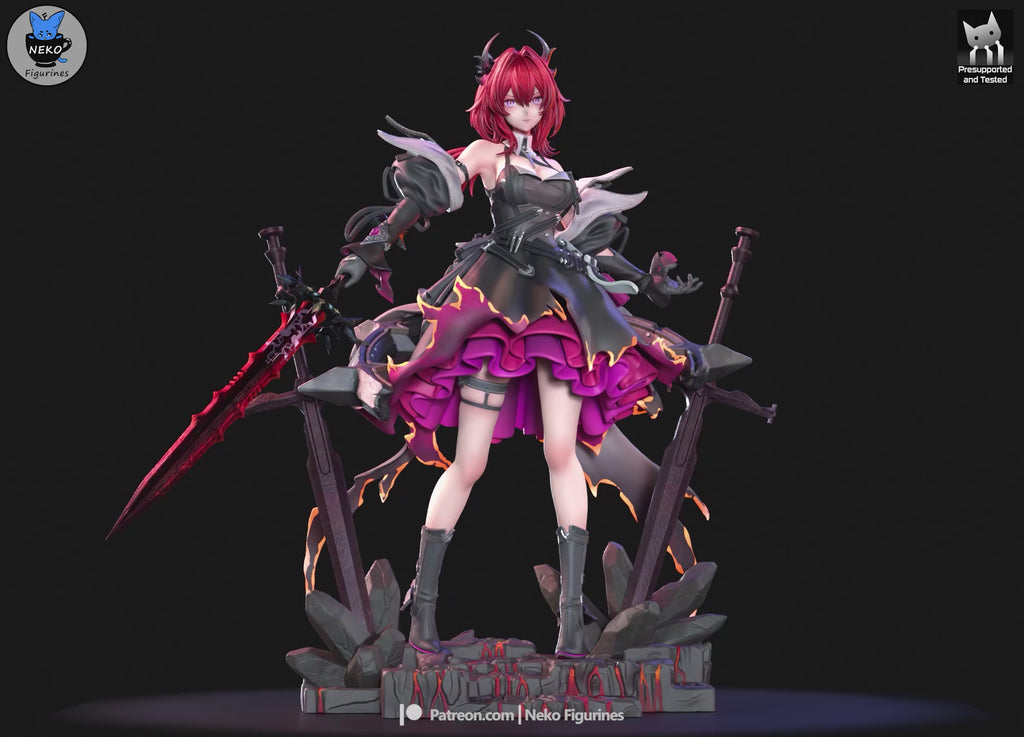 Laevatian - Arknights Endfield | Custom Statue 3D printed figure