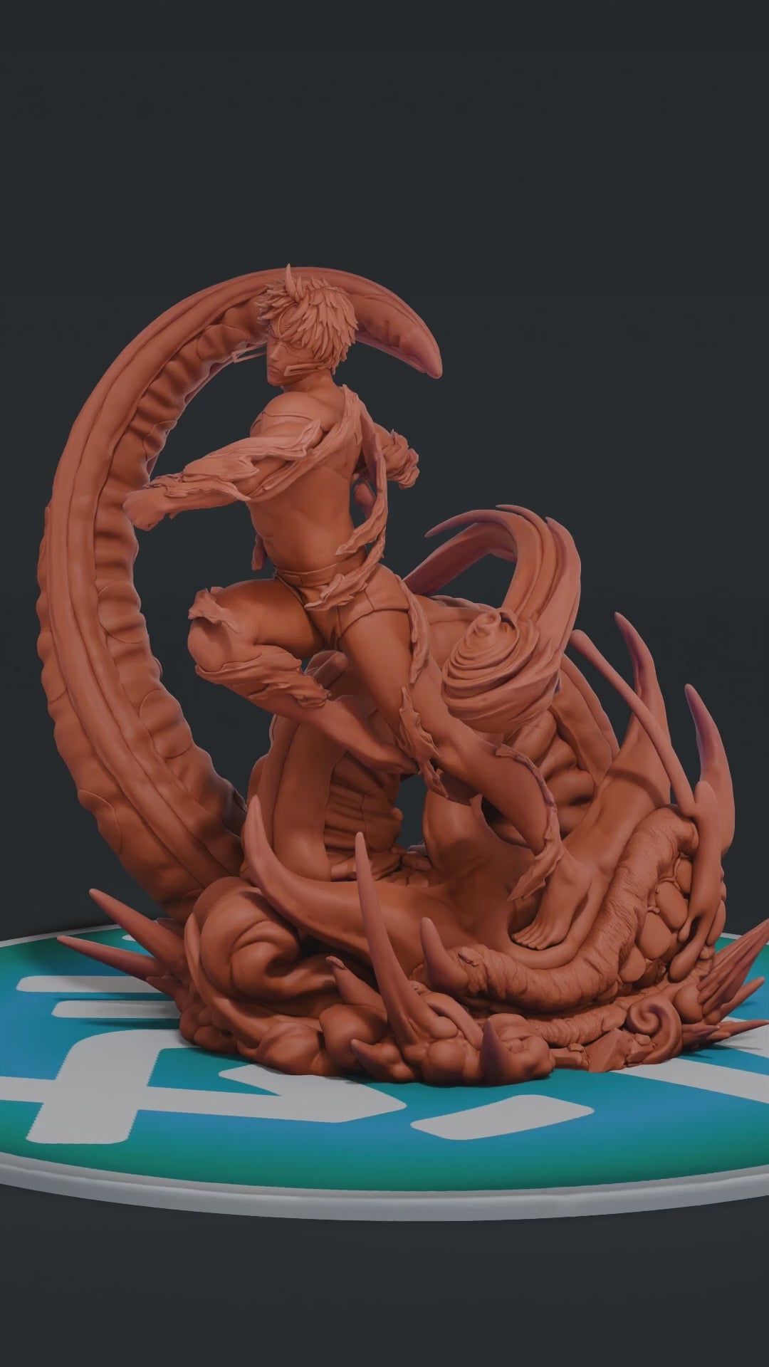 Jiji - Dan Da Dan | Custom Statue 3D printed figure