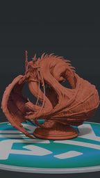 Witch King Diorama - Lord of the Rings | Custom Statue 3D printed figure