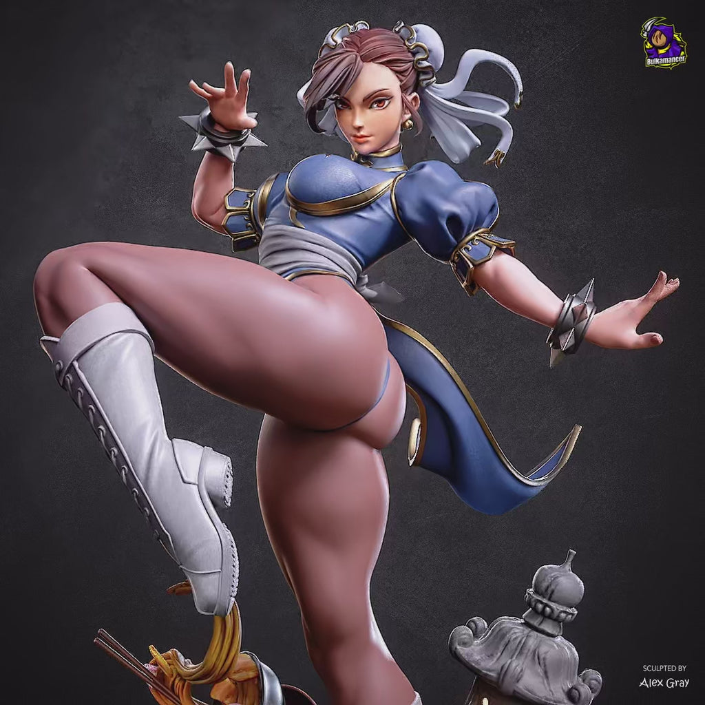 Chun-Li - Street Fighter | Custom Statue 3D printed figure