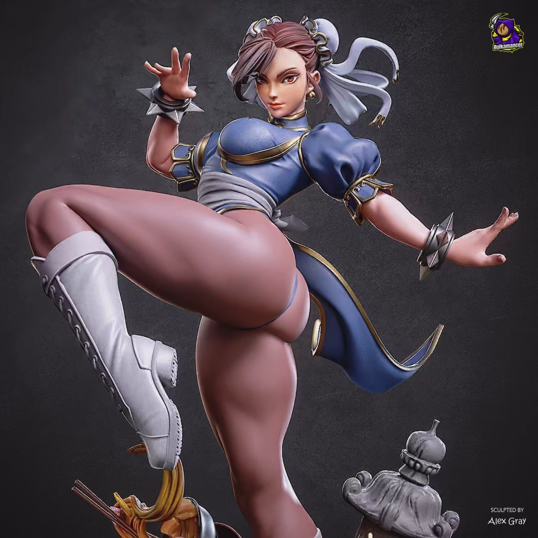 Chun-Li - Street Fighter | Custom Statue 3D printed figure