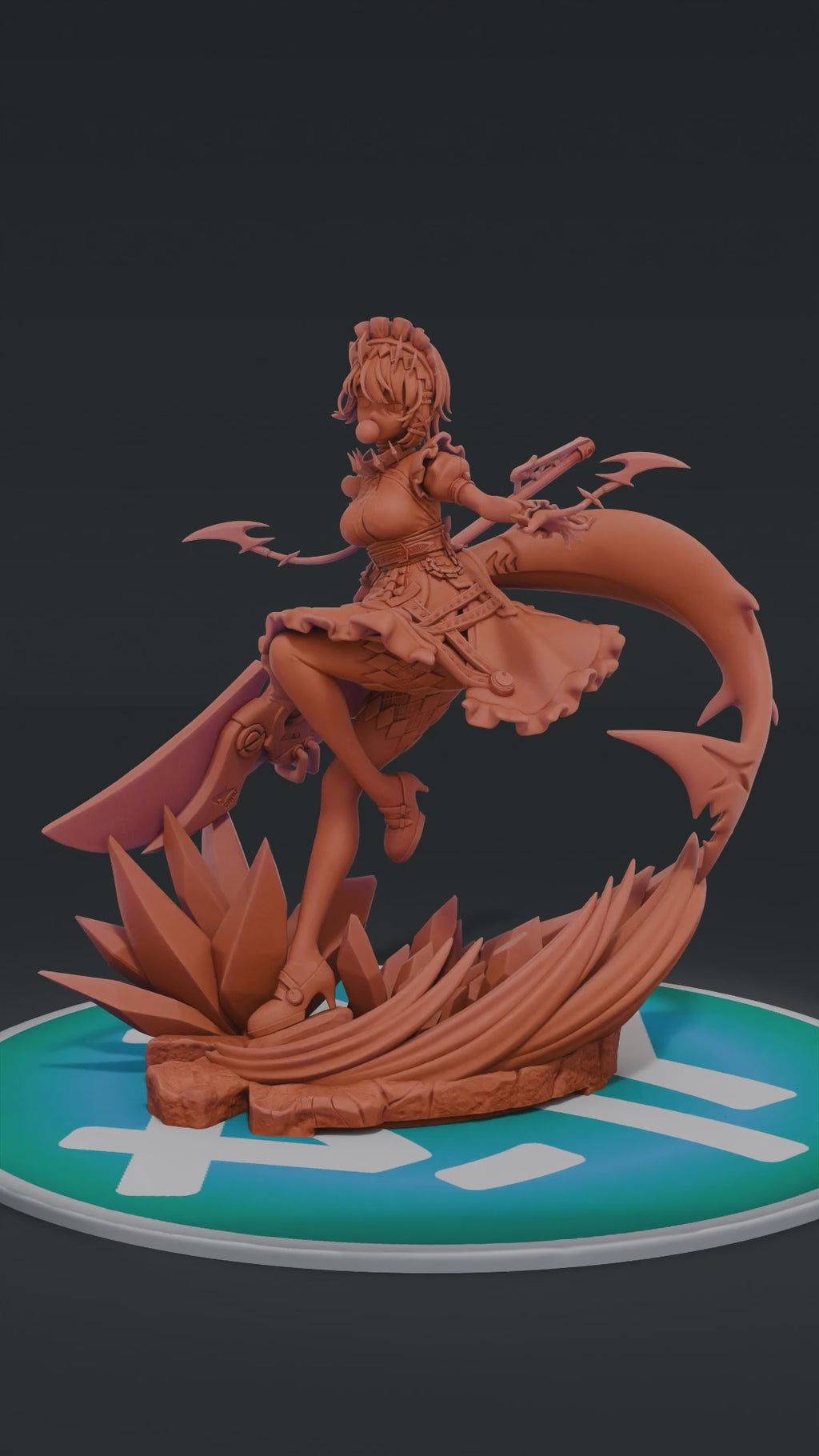 Ellen Joe - Zenless Zone Zero ZZZ | Custom Statue 3D printed figure