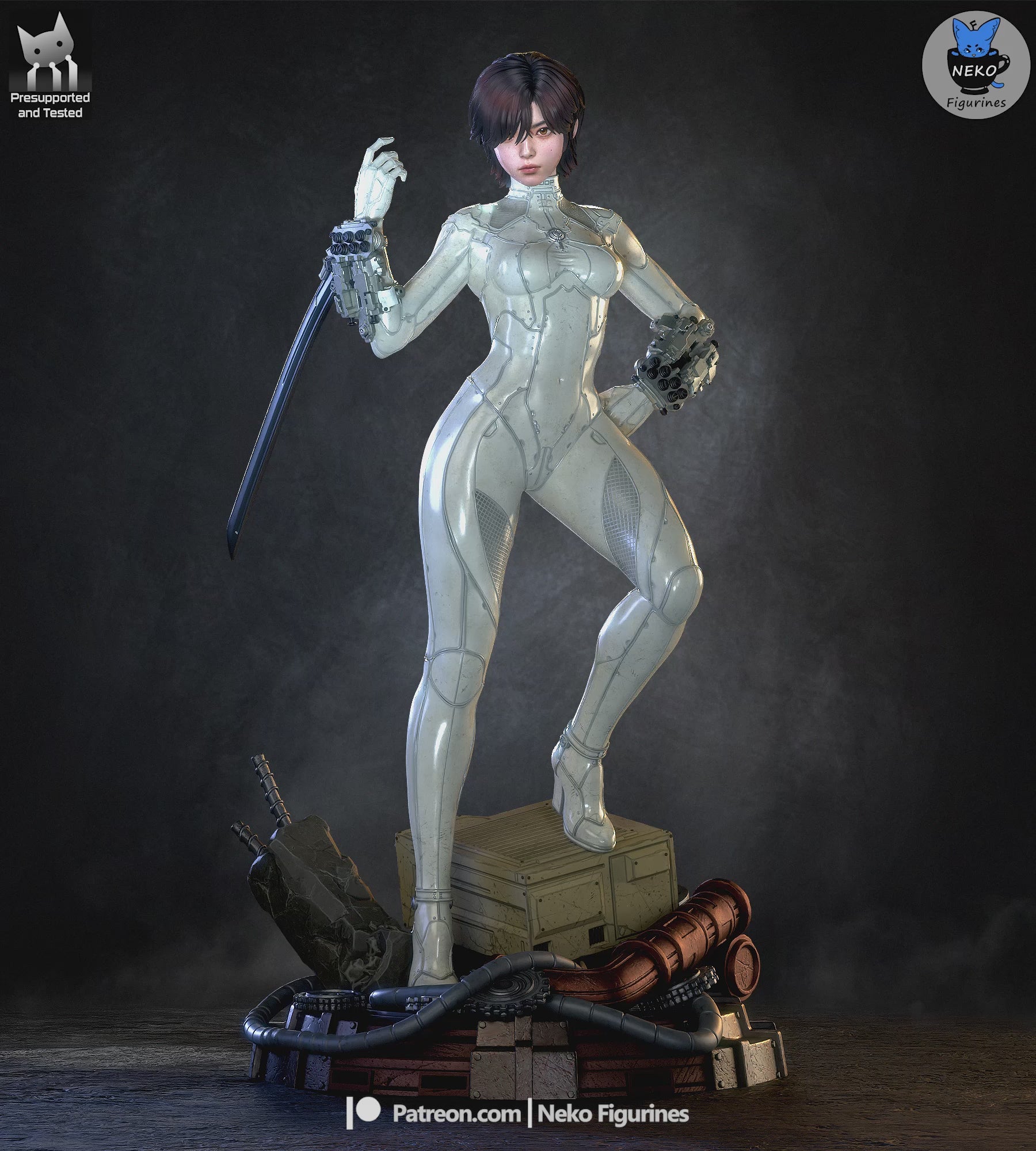 Evie - Stellar Blade: Blood Rain | Custom Statue 3D printed figure