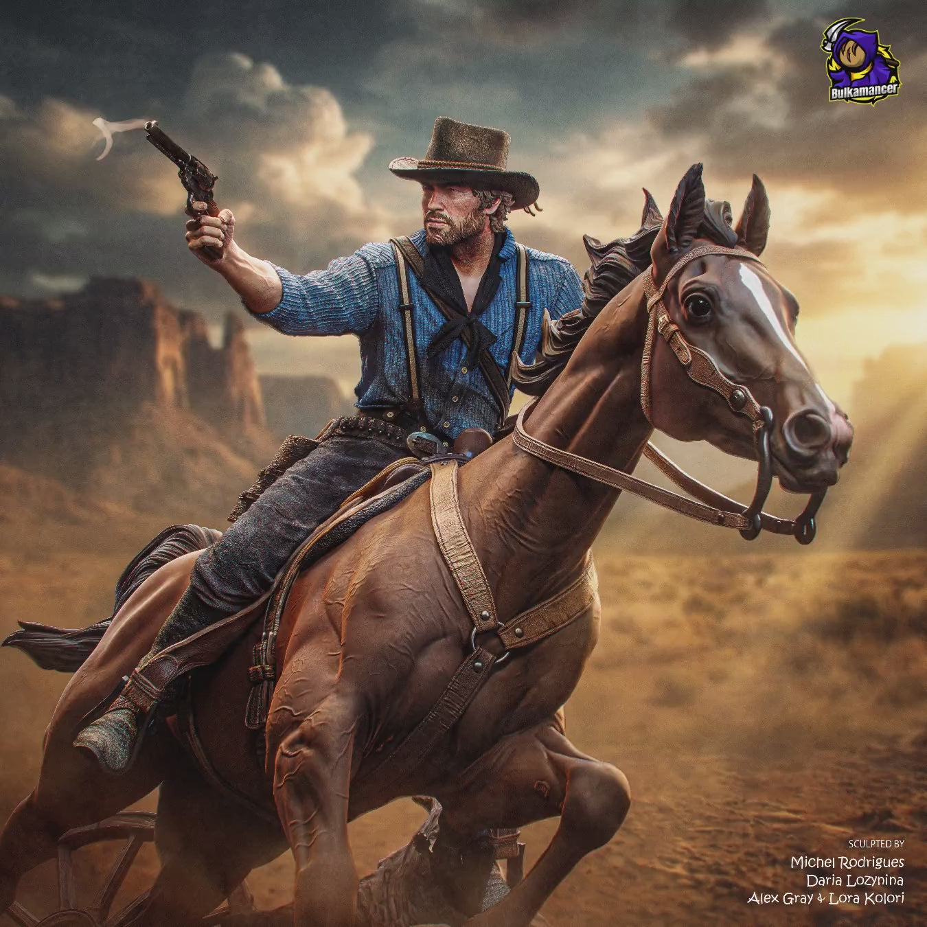 Arthur Morgan - Red Dead Redemption 2 | Custom Statue 3D printed figure