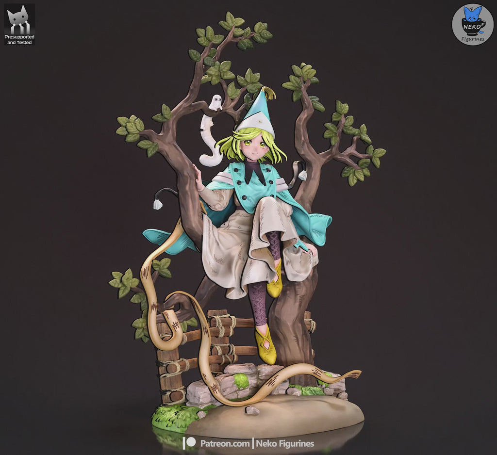Coco - Witch Hat Atelier | Custom Statue 3D printed figure