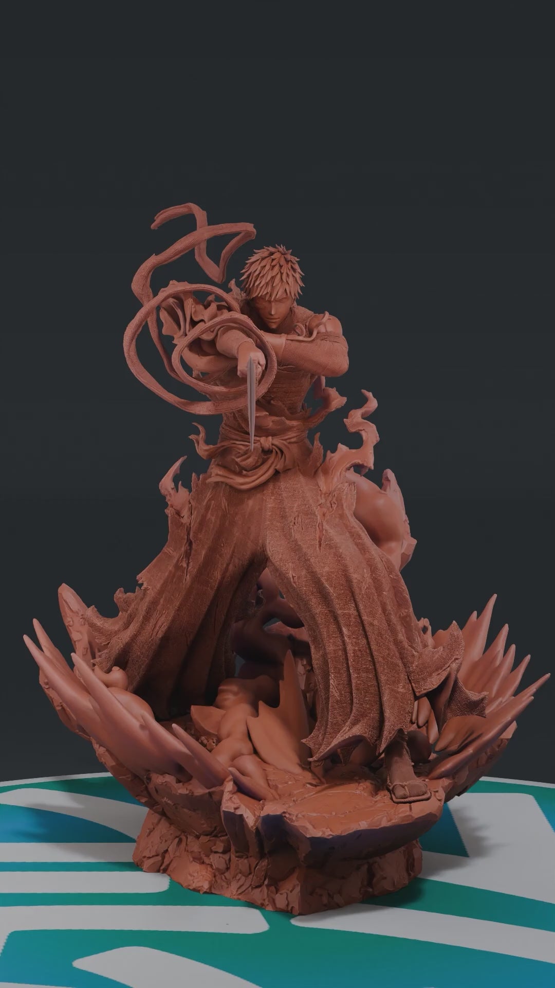 Ichigo Kurosaki - Bleach | Custom Statue 3D printed figure