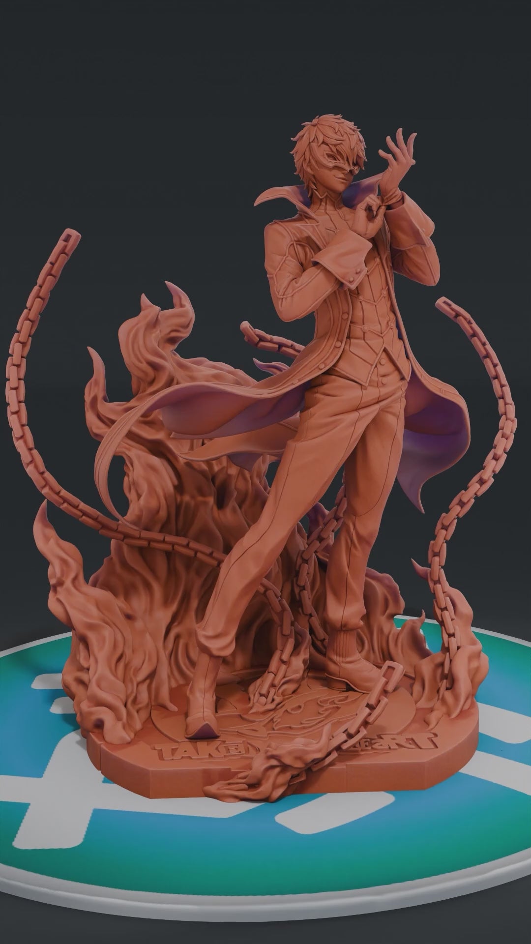 Joker - Persona 5 | Custom Statue 3D printed figure