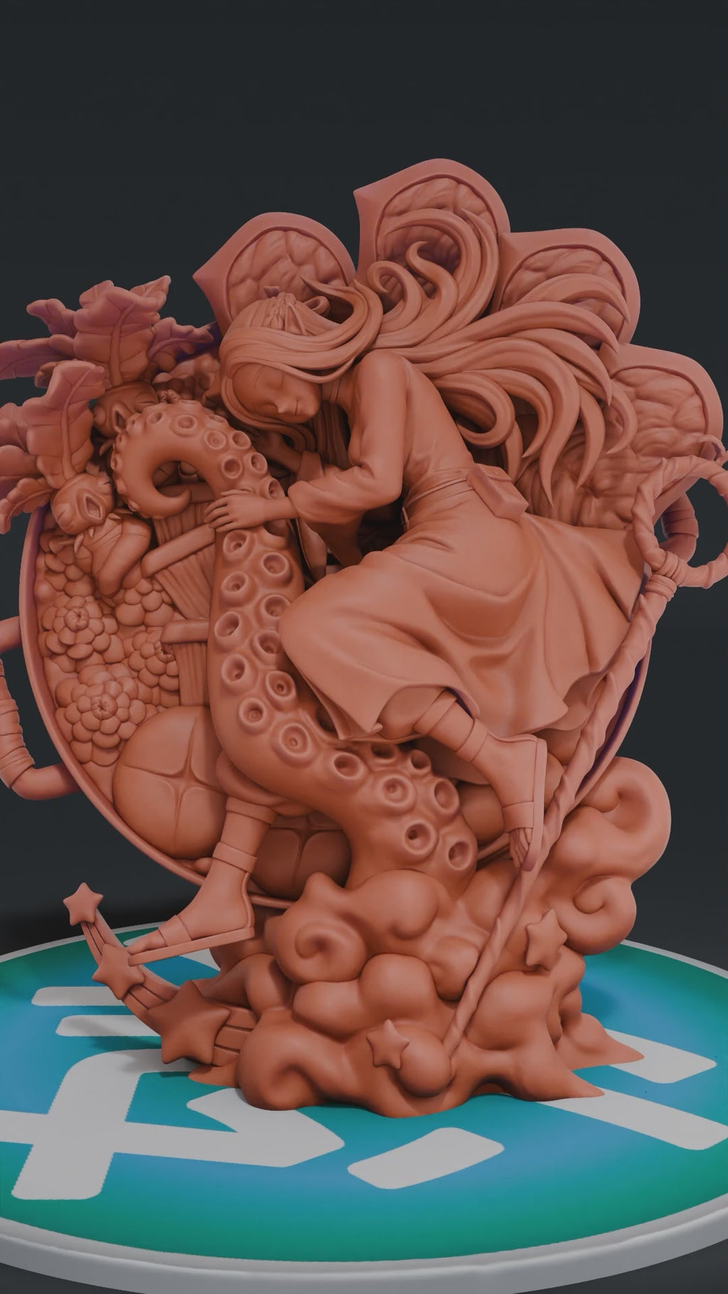 Marcille - Dungeon Meshi | Custom Statue 3D printed figure