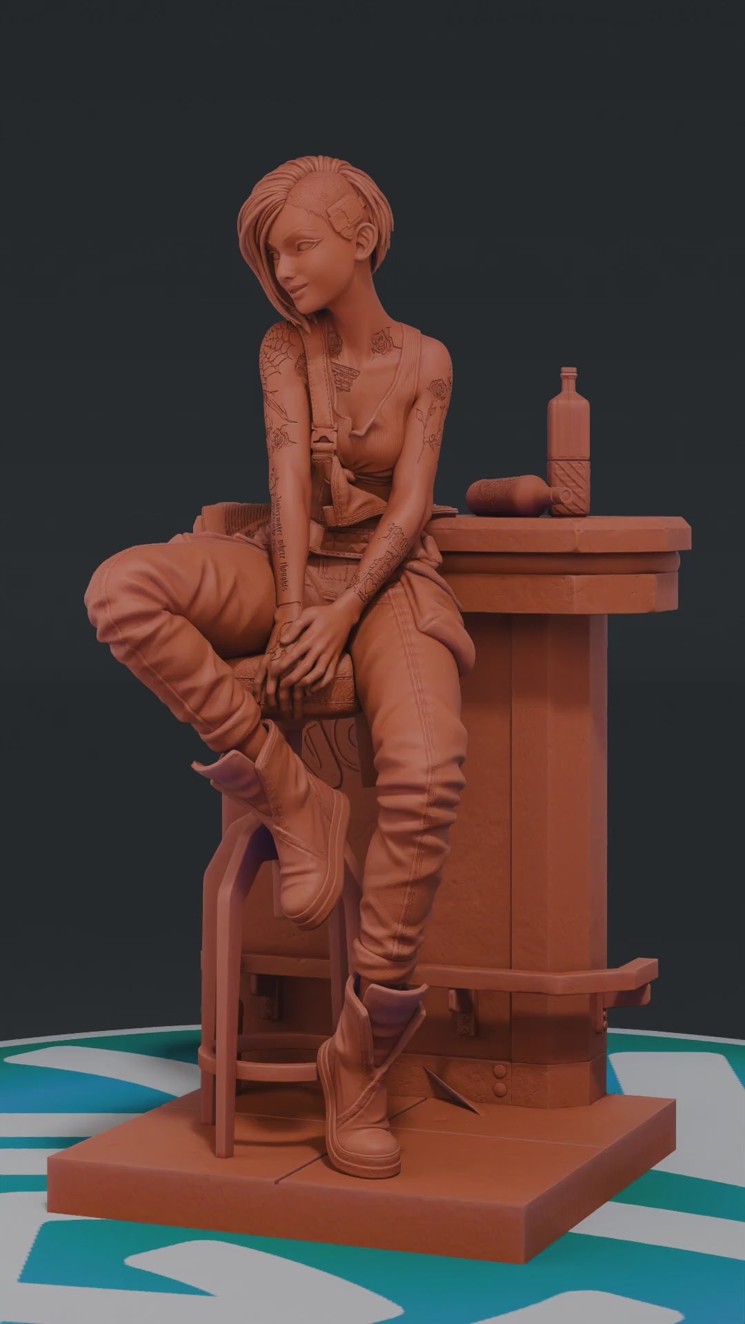 Judy Alvarez – Cyberpunk 2077 | Custom Statue 3D printed figure