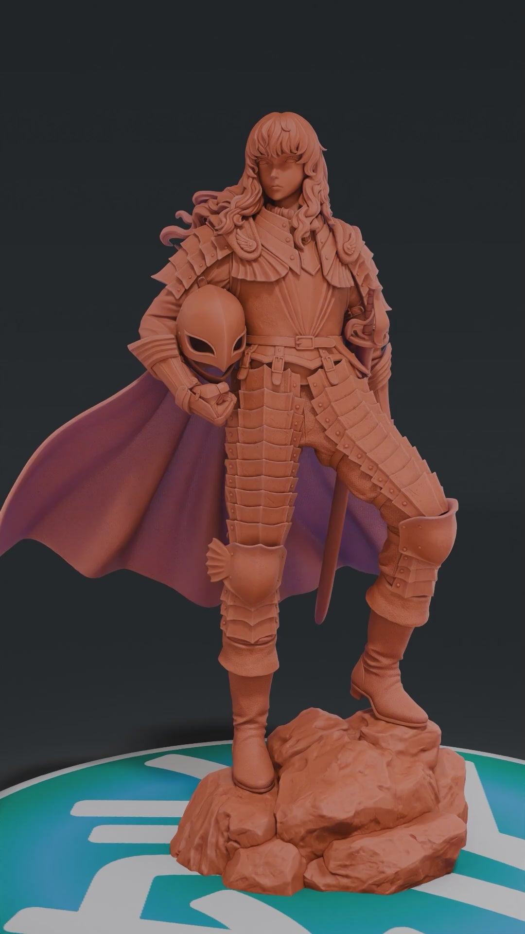 Griffith (The Golden Age Arc) - Berserk | Custom Statue 3D printed figure