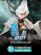 Qifrey - Witch Hat Atelier | Custom Statue 3D printed figure