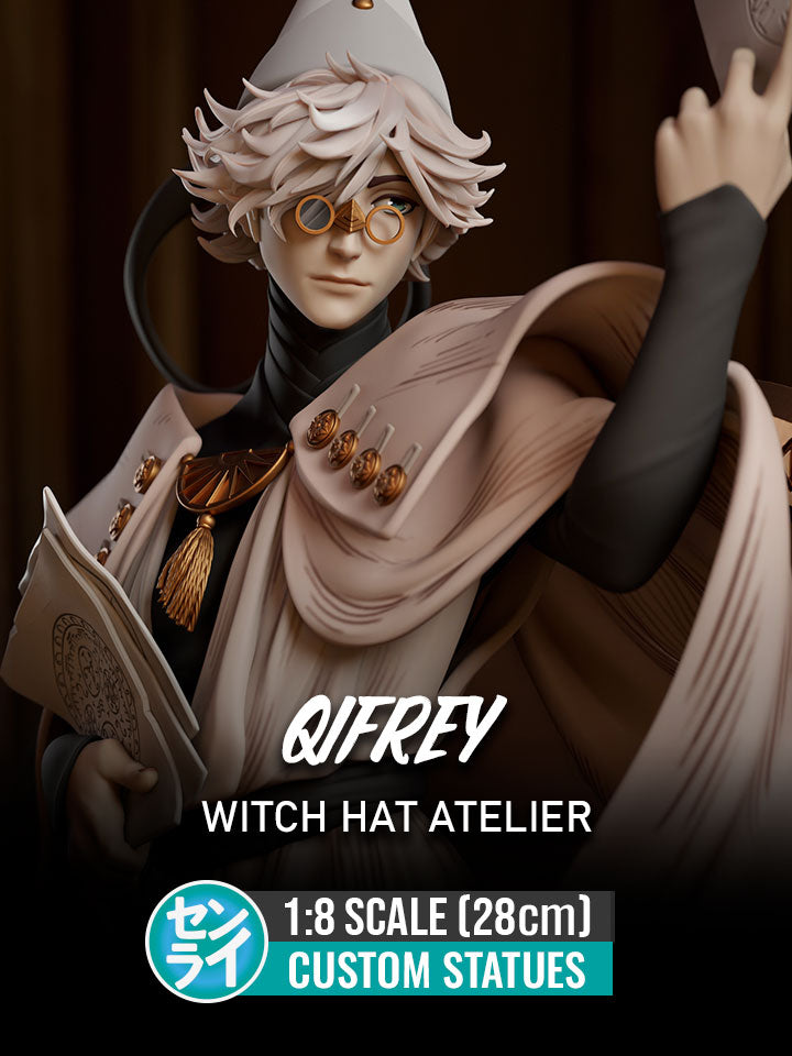 Qifrey - Witch Hat Atelier | Custom Statue 3D printed figure