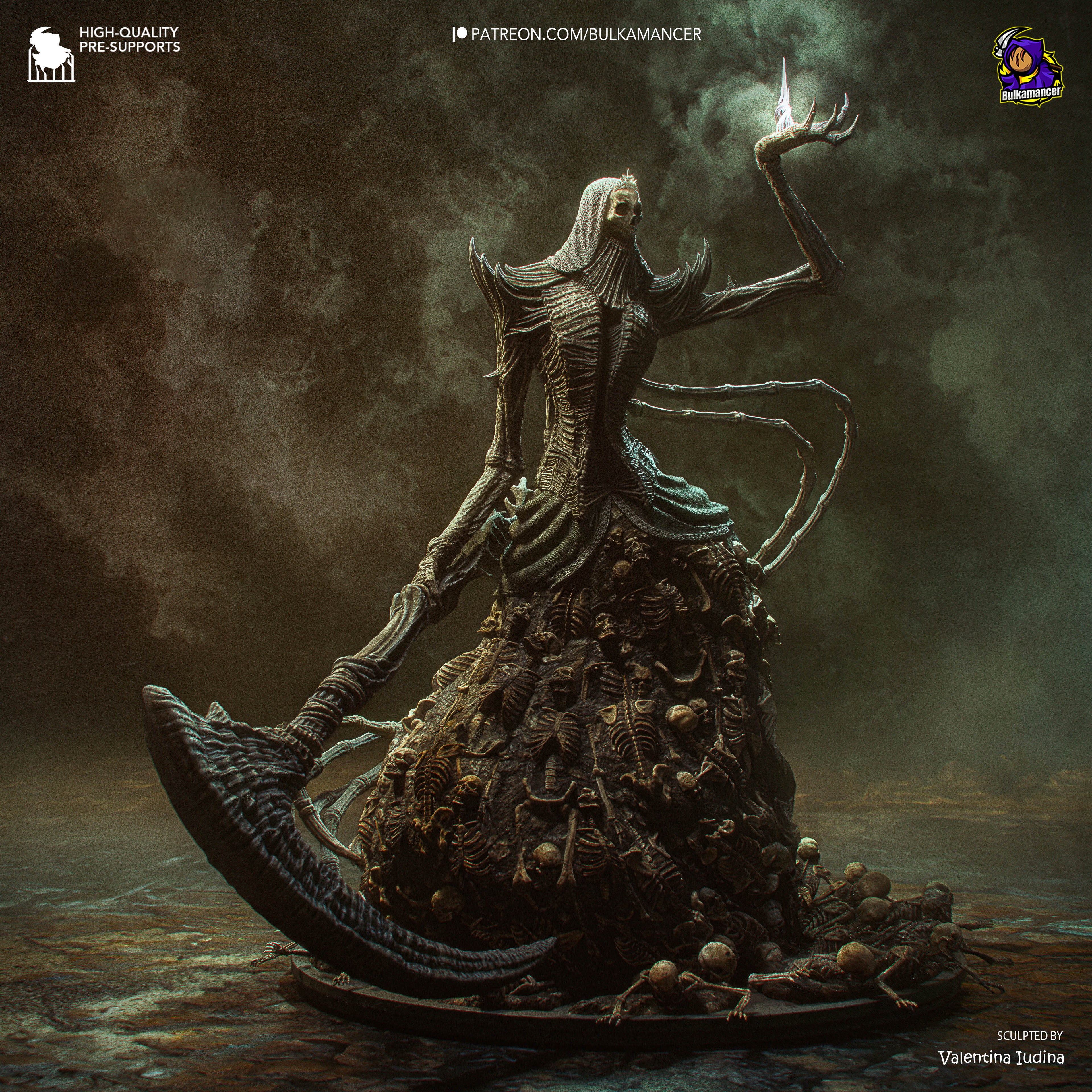 Nashandra - Dark Souls 2 | Custom Statue 3D printed figure