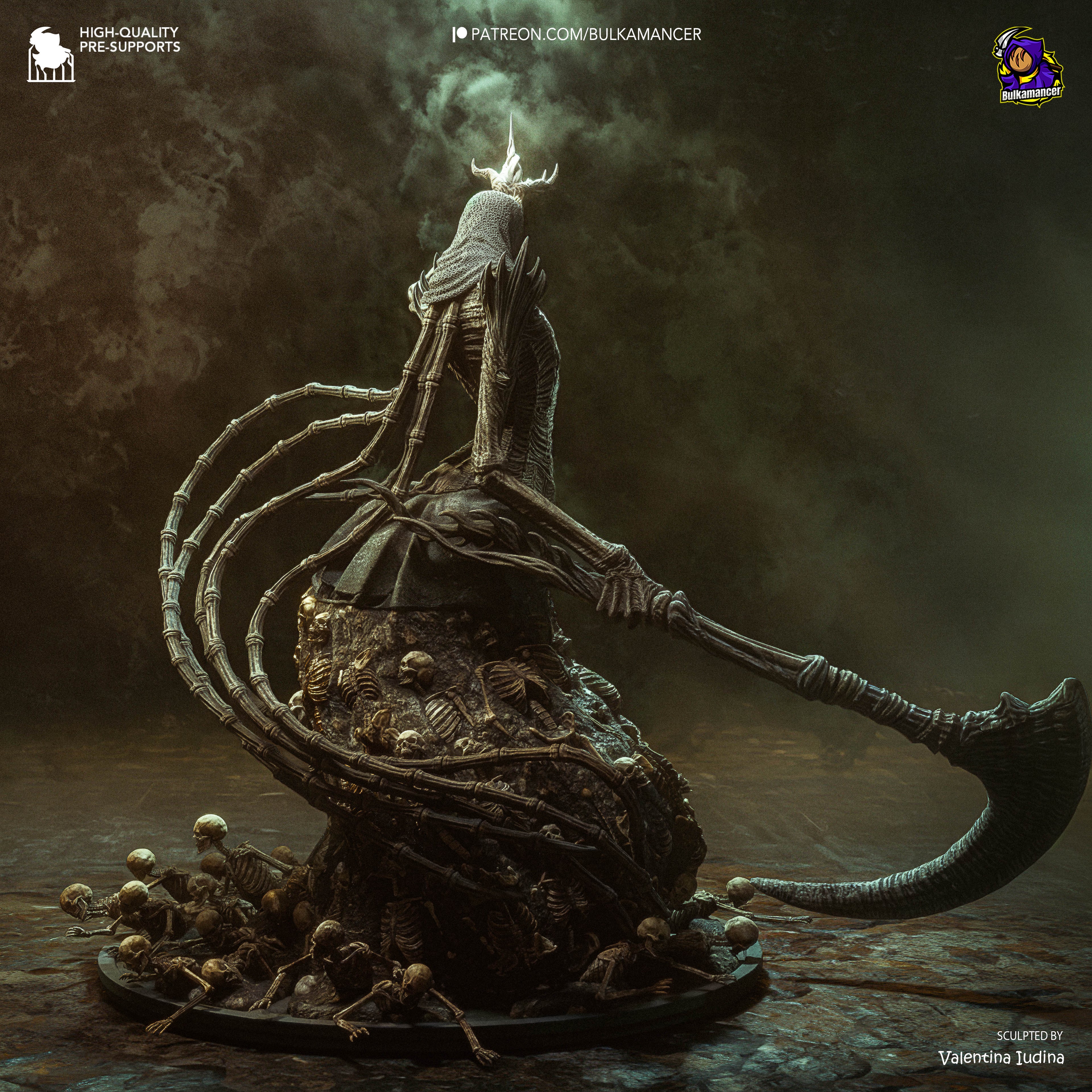 Nashandra - Dark Souls 2 | Custom Statue 3D printed figure