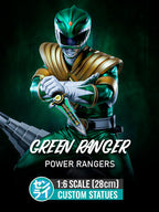 Green Ranger - Power Rangers | Custom Statue 3D printed figure