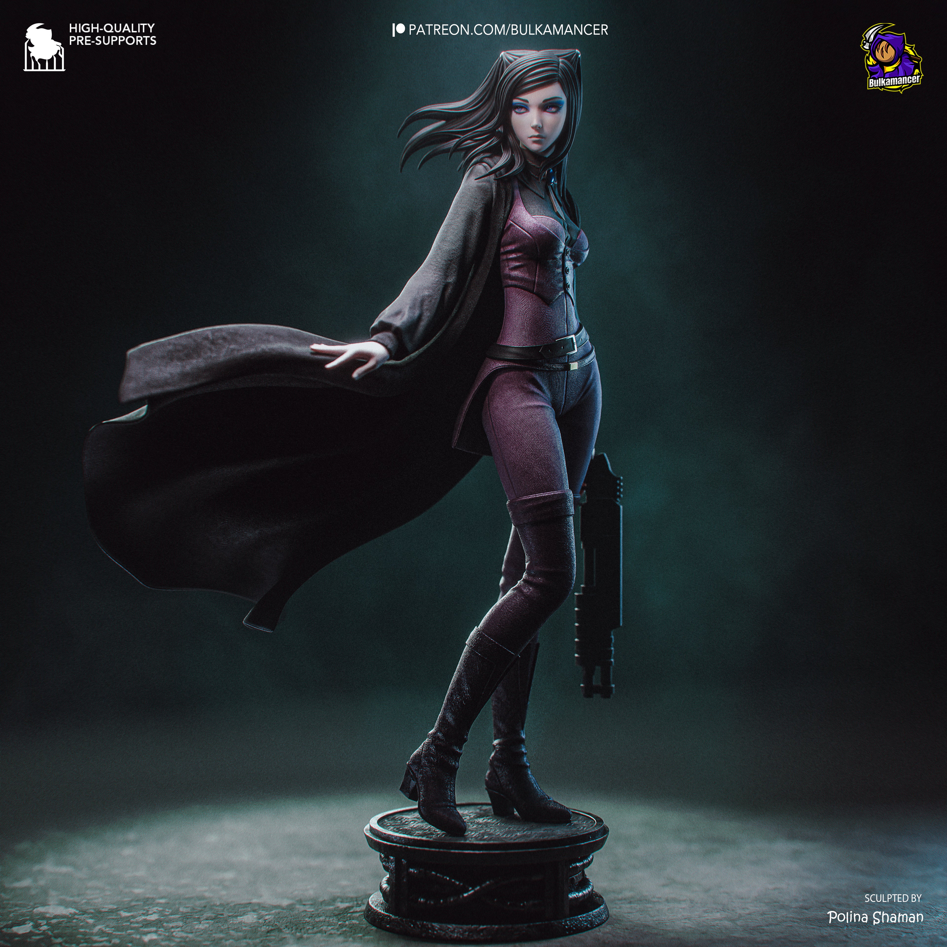 Re-L - Ergo Proxy | Custom Statue 3D printed figure