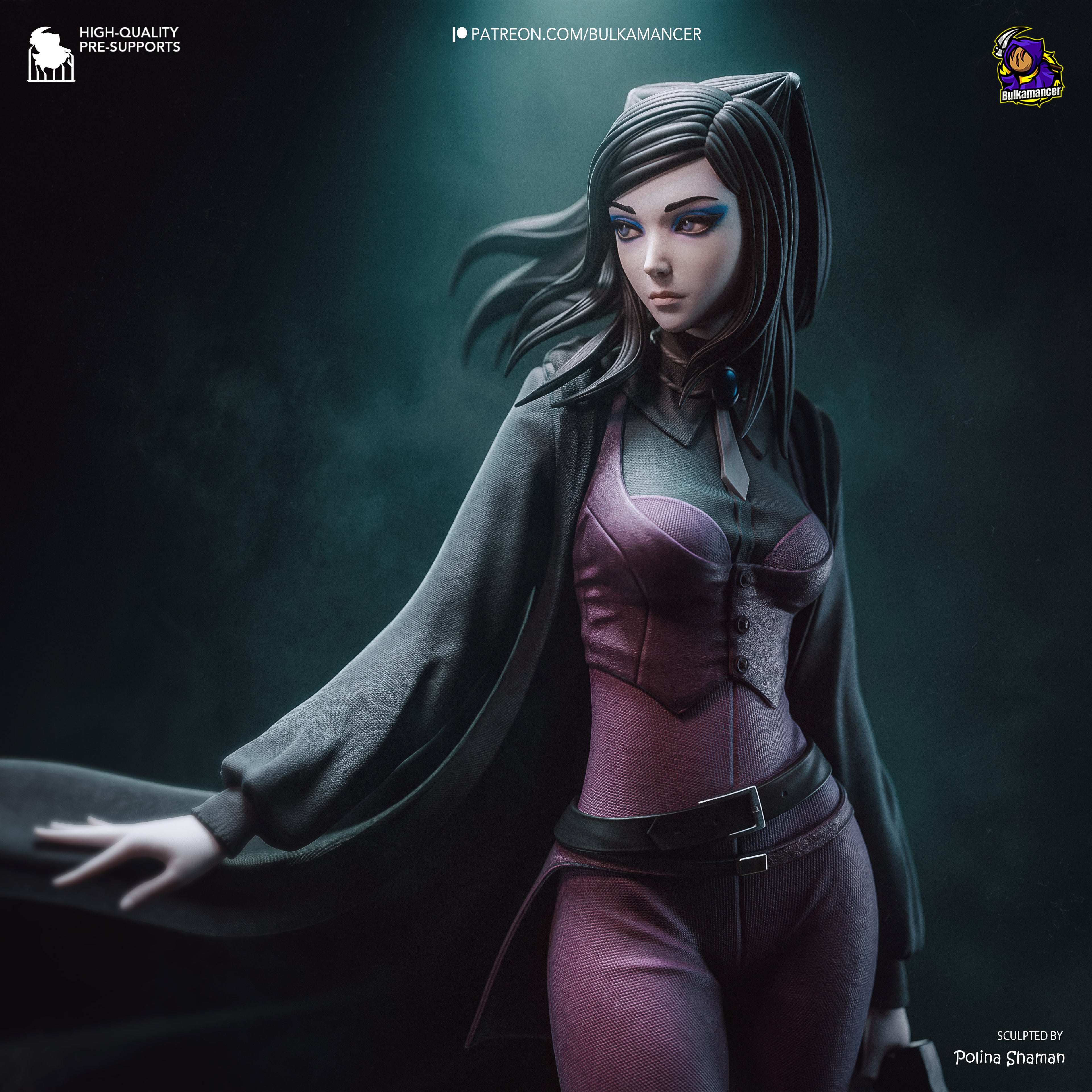 Re-L - Ergo Proxy | Custom Statue 3D printed figure