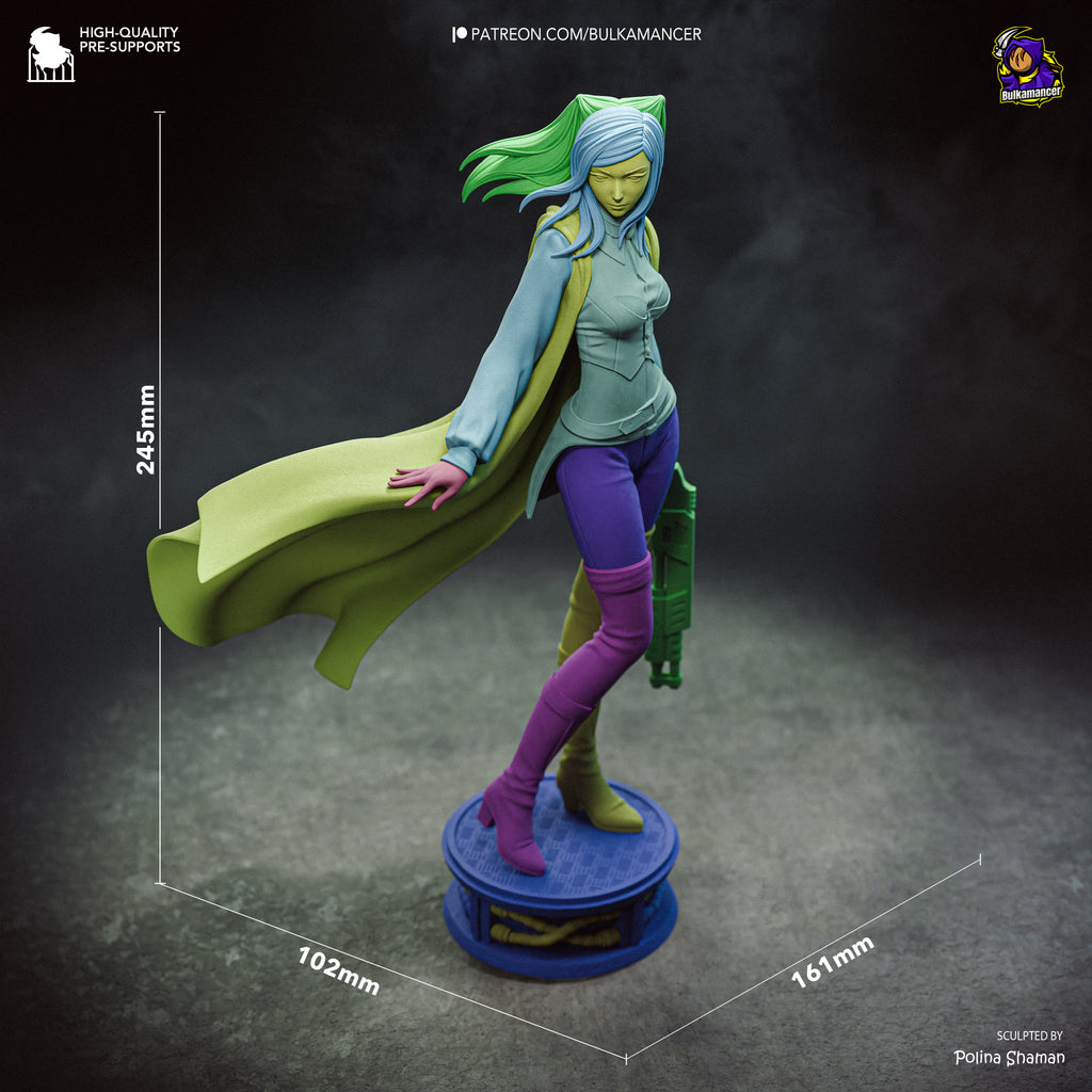 Re-L - Ergo Proxy | Custom Statue 3D printed figure