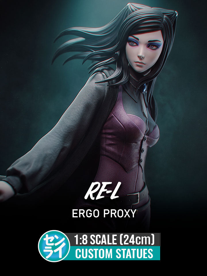 Re-L - Ergo Proxy | Custom Statue 3D printed figure