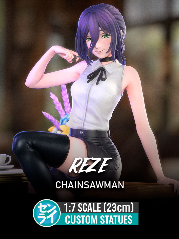 Reze - Chainsawman | Custom Statue 3D printed figure