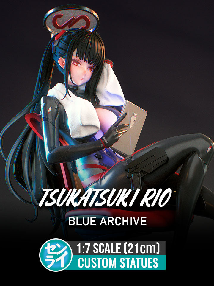 Tsukatsuki Rio - Blue Archive | Custom Statue 3D printed figure