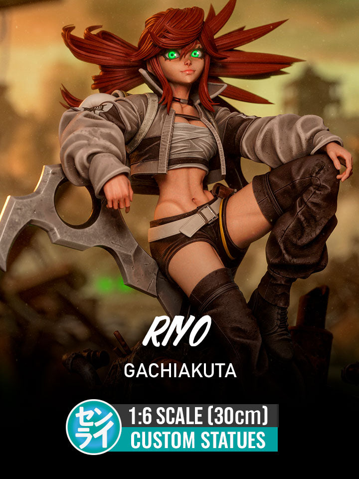 Riyo – Gachiakuta | Custom Statue 3D printed figure