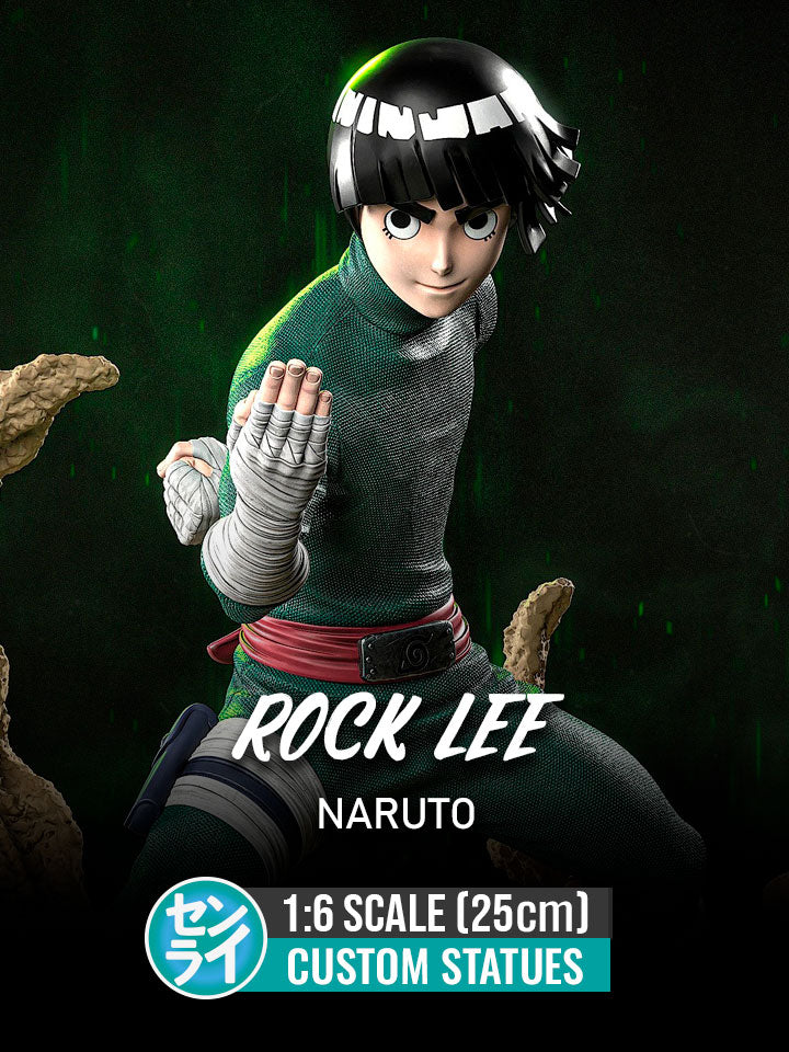 Rock Lee - Naruto | Custom Statue 3D printed figure