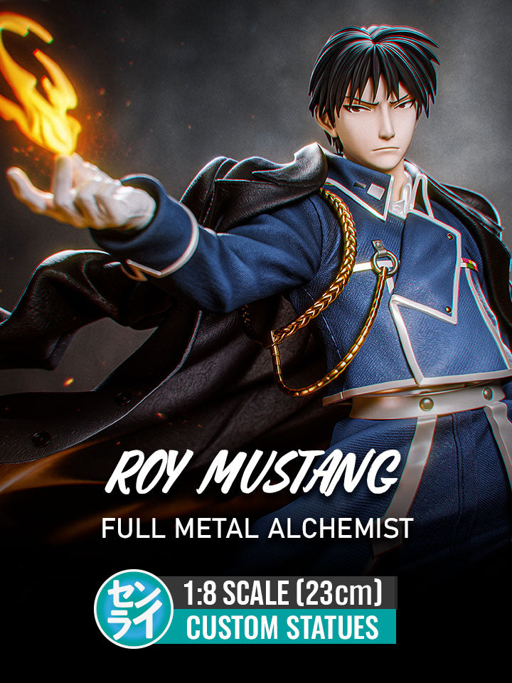 Roy Mustang - Full Metal Alchemist | Custom Statue 3D printed figure