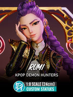 Rumi (Golden Suit) - KPOP Demon Hunters | Custom Statue 3D printed figure