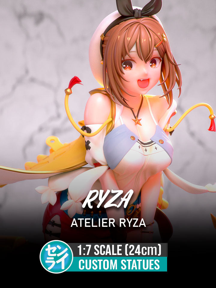 Ryza - Ateliar Ryza | Custom Statue 3D printed figure