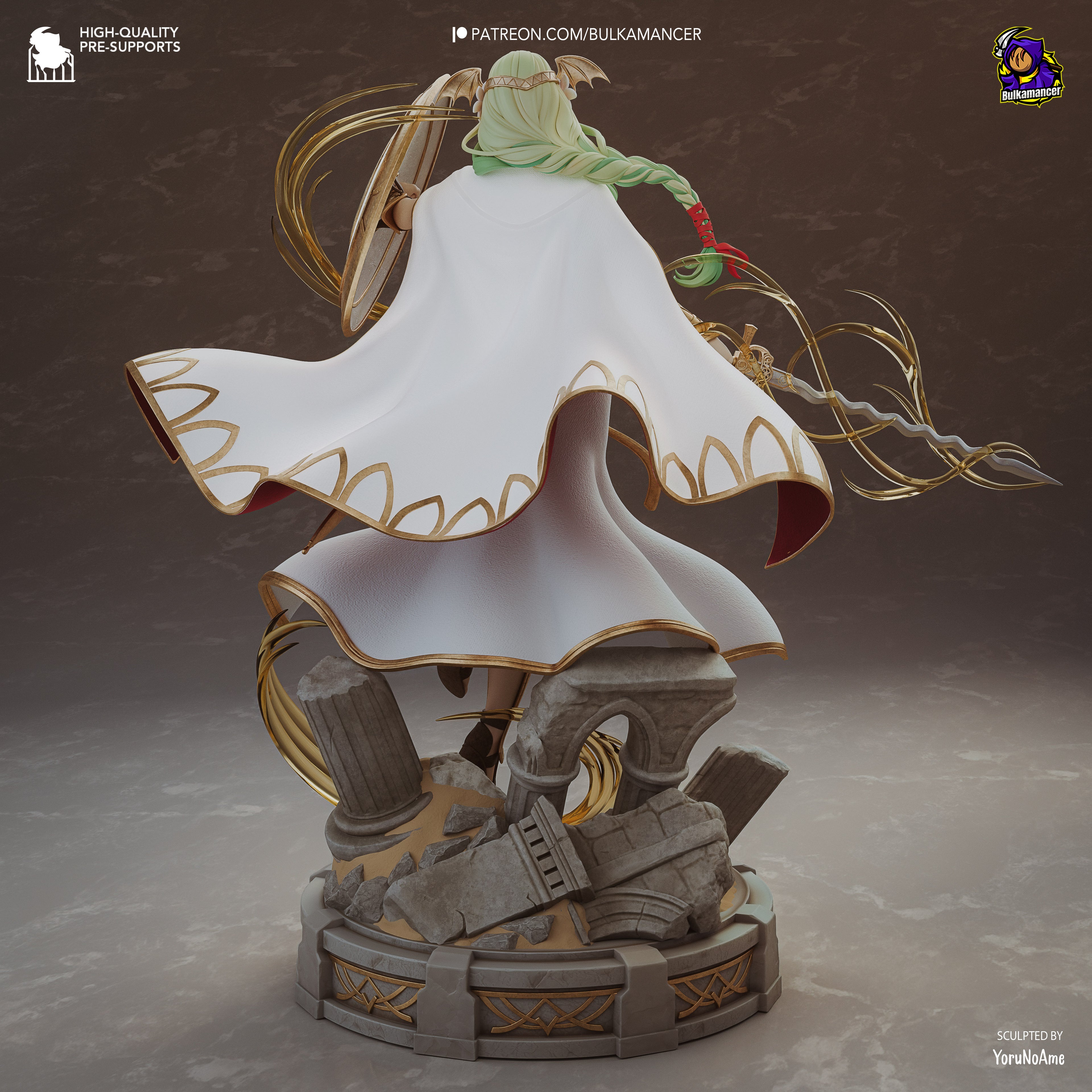Saint Seiros - Fire Emblem | Custom Statue 3D printed figure