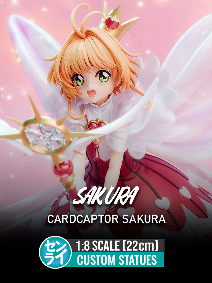 Sakura - Cardcaptor Sakura | Custom Statue 3D printed figure