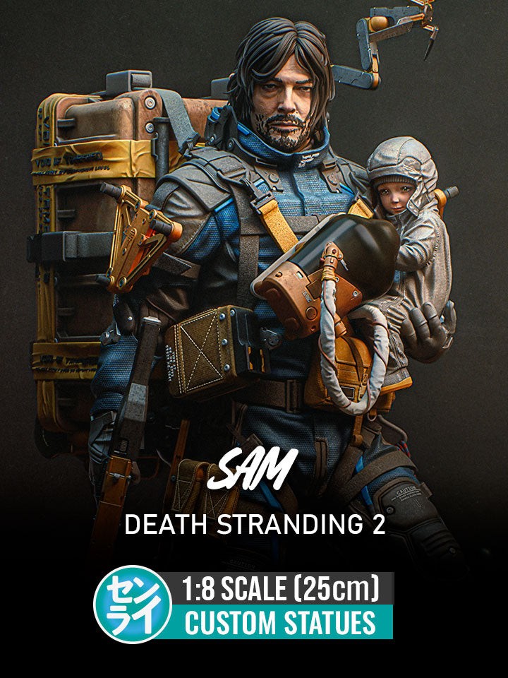 Sam - Death Stranding 2 | Custom Statue 3D printed figure