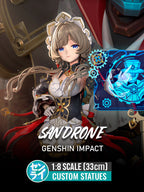 Sandrone - Genshin Impact | Custom Statue 3D printed figure