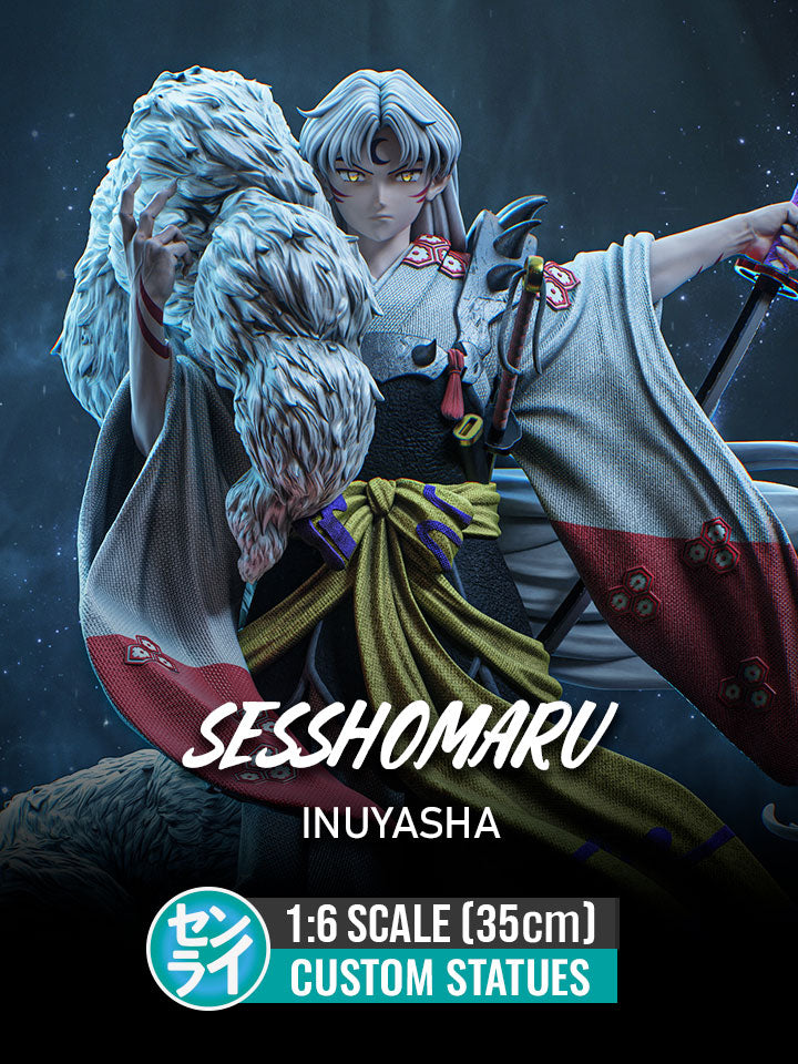 Sesshomaru - Inuyasha | Custom Statue 3D printed figure