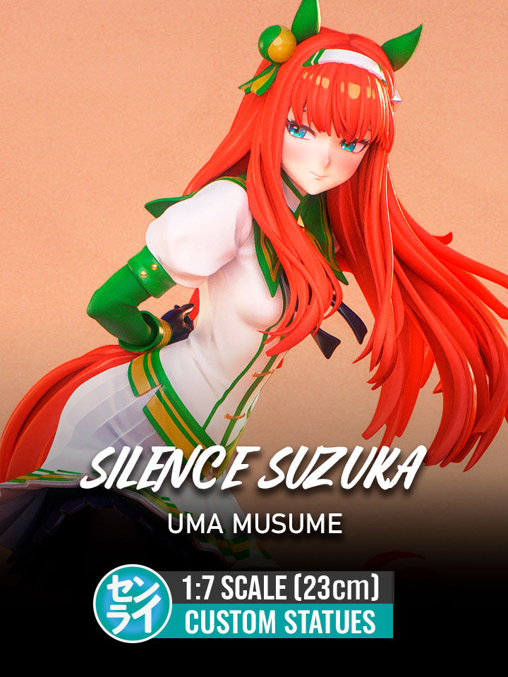 Silence Suzuka - Uma Musume | Custom Statue 3D printed figure