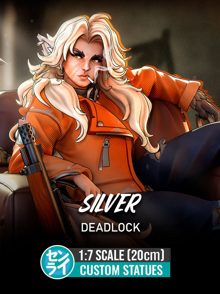 Silver - Deadlock | Custom Statue 3D printed figure