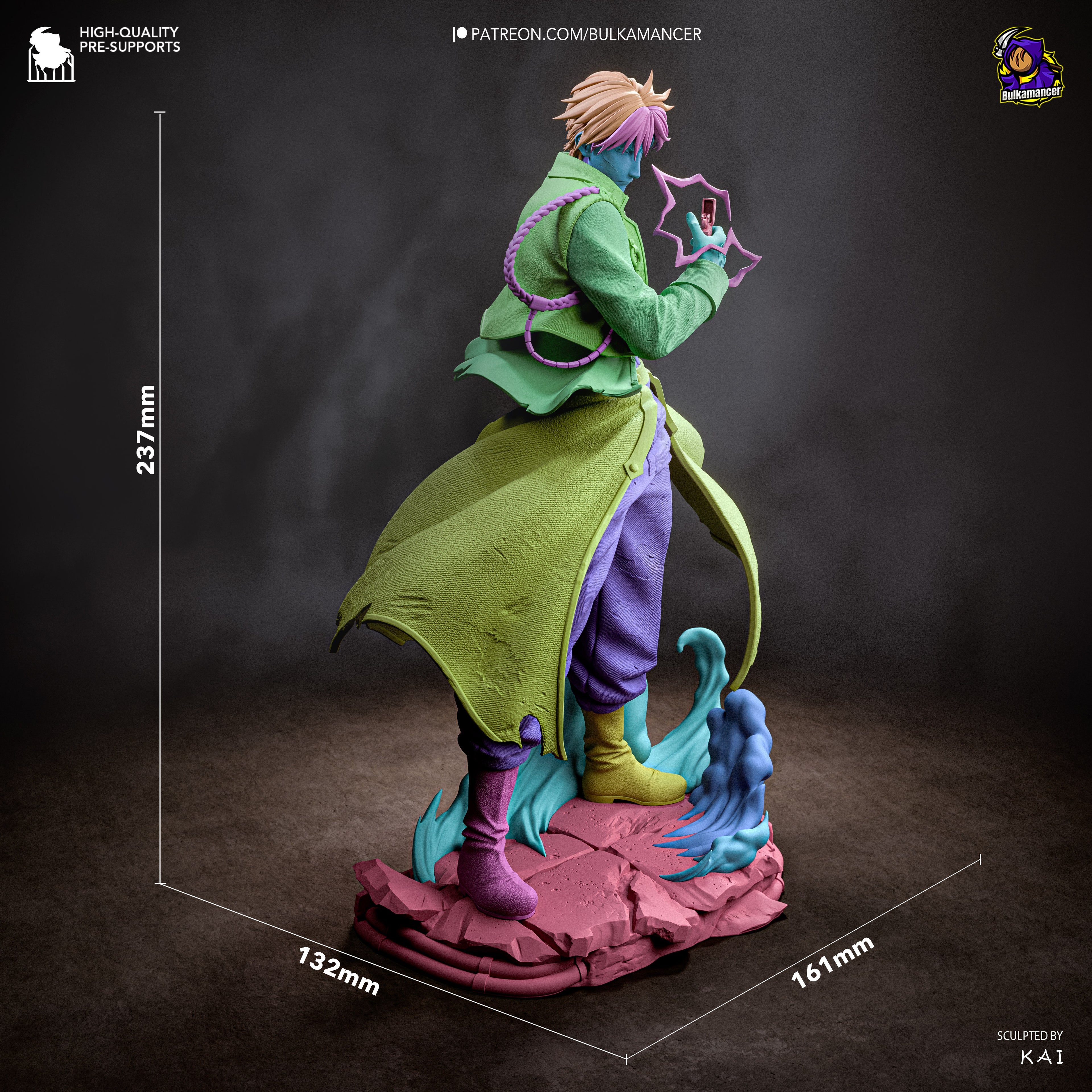 Roy Mustang Alt. - Full Metal Alchemist | Custom Statue 3D printed figure
