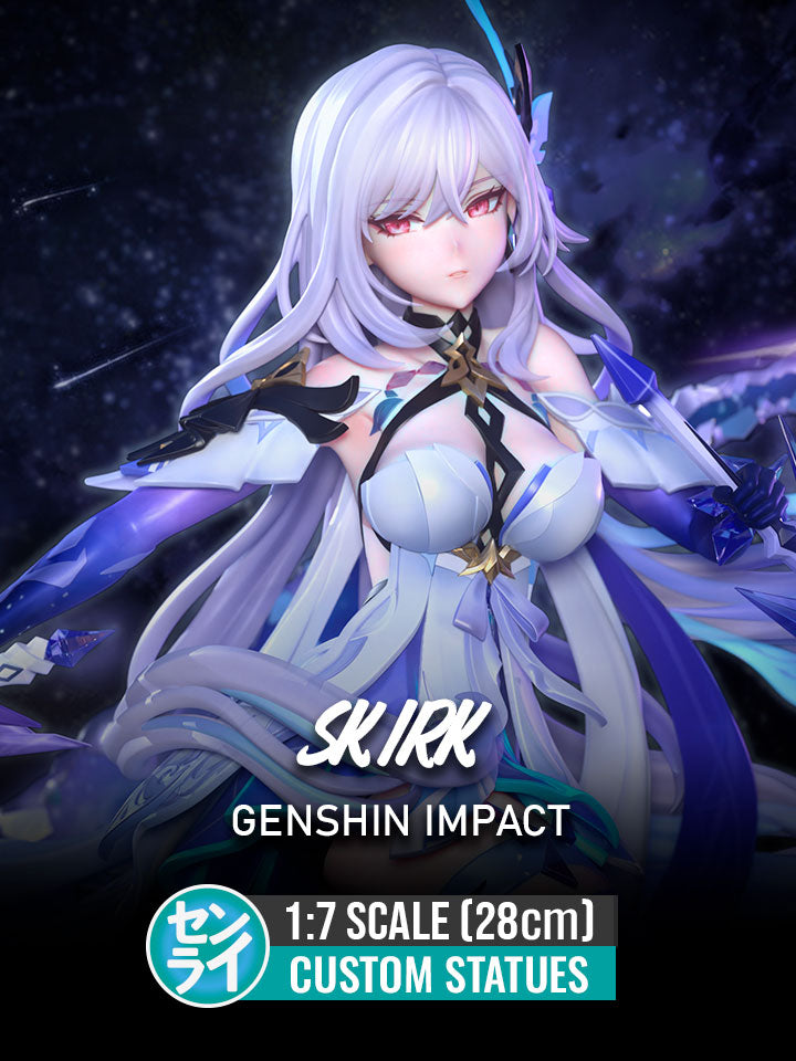 Skirk - Genshin Impact | Custom Statue 3D printed figure