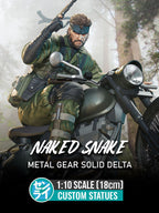 Naked Snake - Metal Gear Solid Delta | Custom Statue 3D printed figure