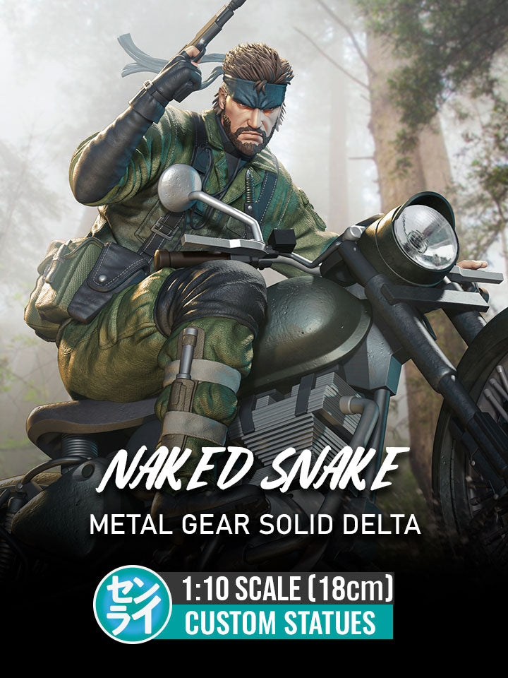 Naked Snake - Metal Gear Solid Delta | Custom Statue 3D printed figure