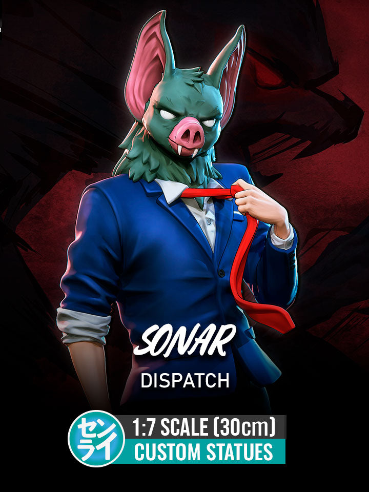 Sonar - Dispatch | Custom Statue 3D printed figure