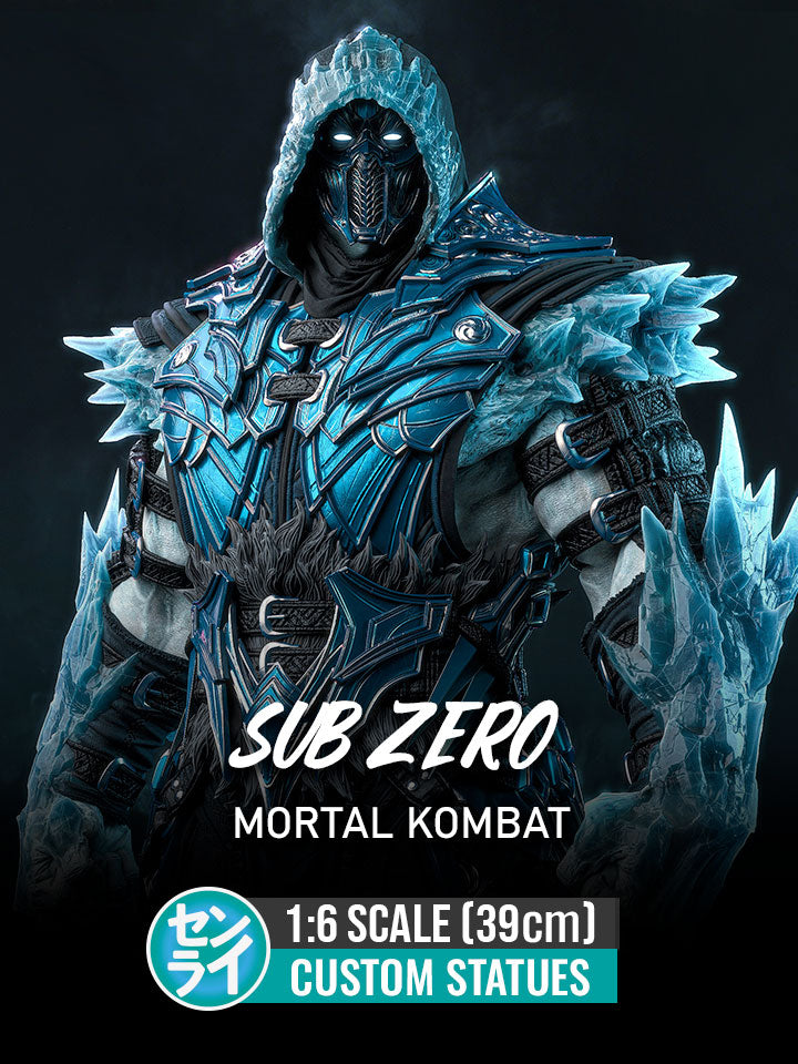 Sub zero - Mortal Komat | Custom Statue 3D printed figure