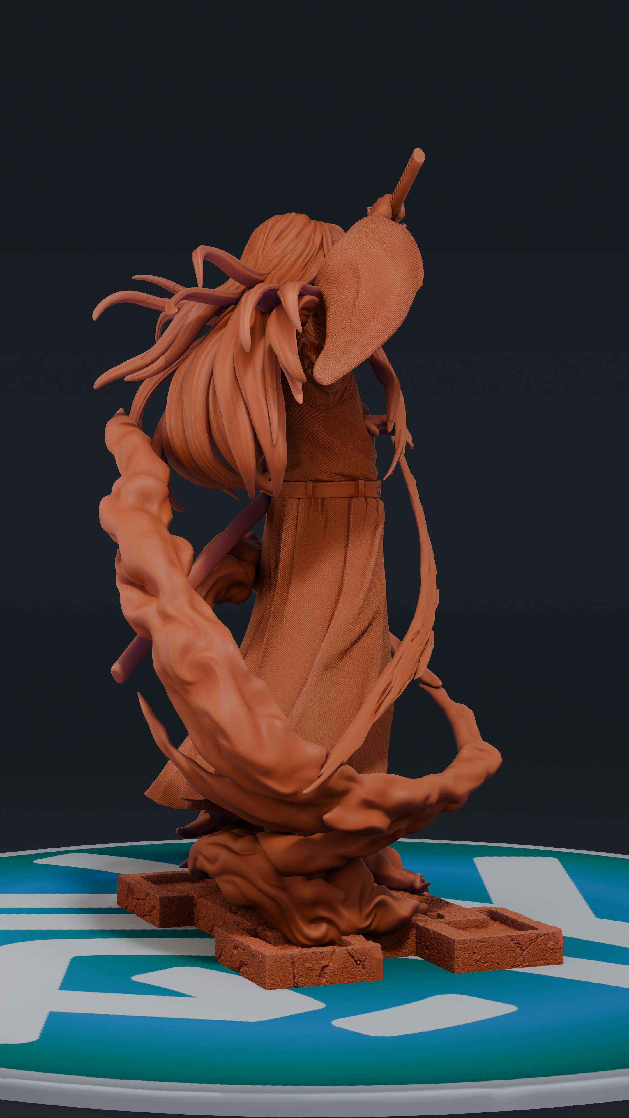 Tokito Muichiro - Kimetsu no Yaiba | Custom Statue 3D printed figure