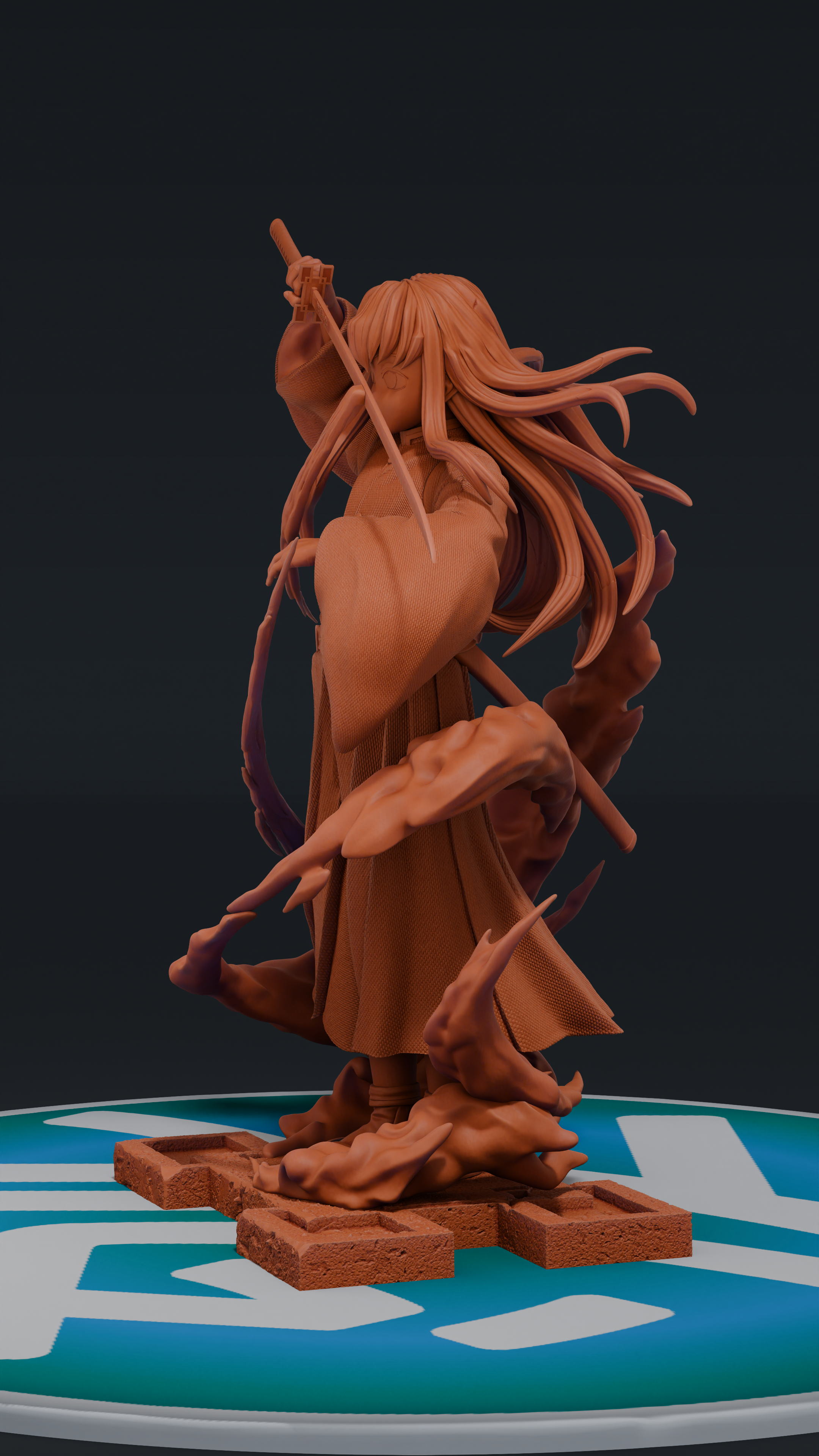 Tokito Muichiro - Kimetsu no Yaiba | Custom Statue 3D printed figure