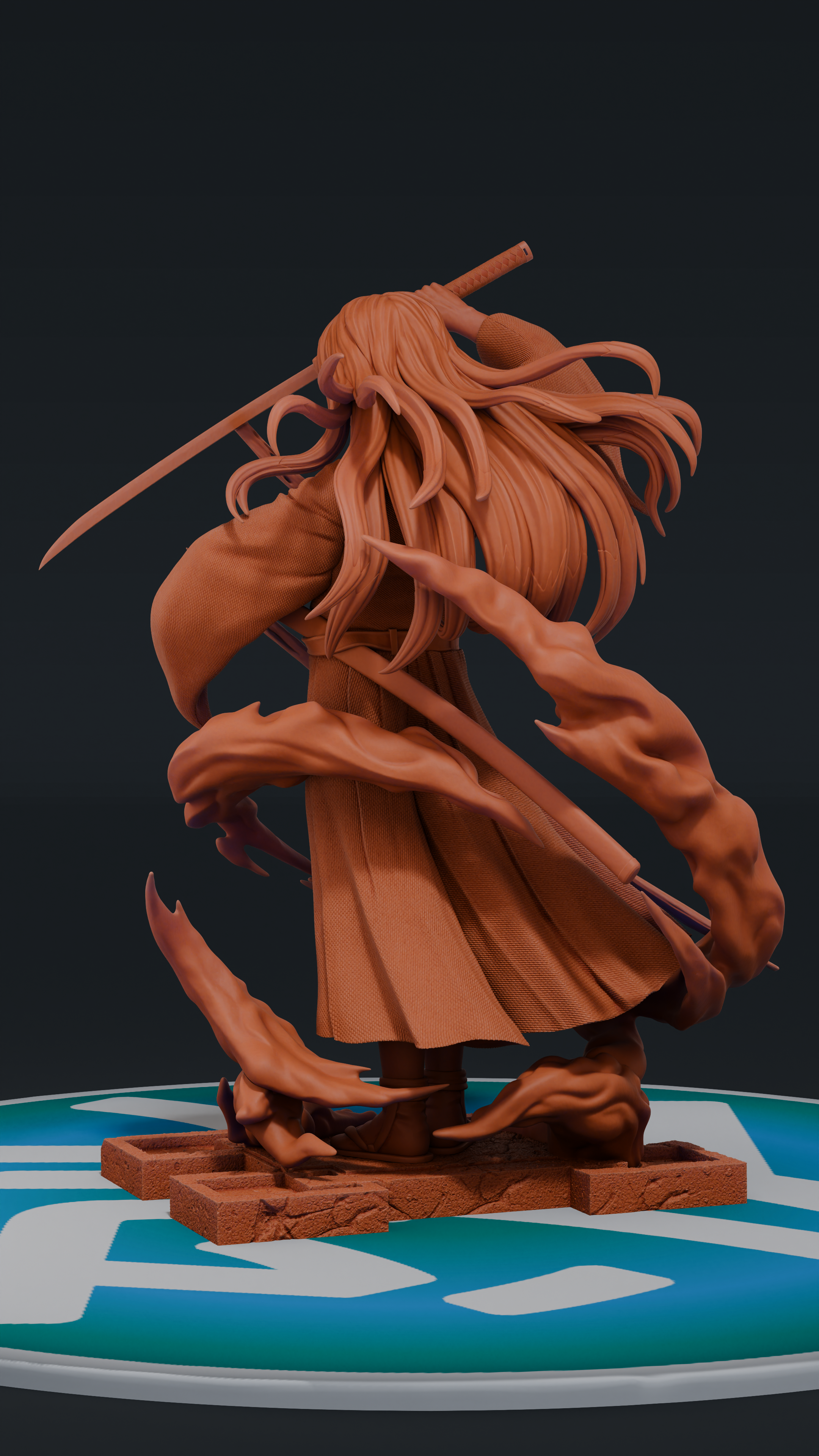 Tokito Muichiro - Kimetsu no Yaiba | Custom Statue 3D printed figure